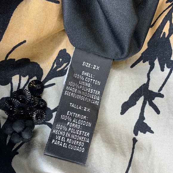 𝅺T22 Madison Paige II Fall Midi Dress Orange Black Ombre with tree shadow - Picture 6 of 13